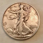 1929 S Walking Liberty Half Dollar cd -