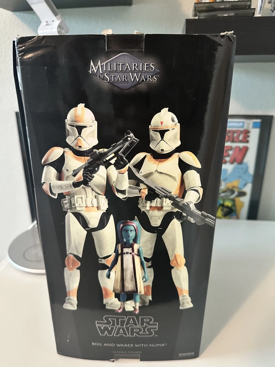 Waxer and boil action figures hot sale