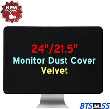 21.5" 24" Computer Monitor Dust Cover Protector for iMac LCD Screen Black
