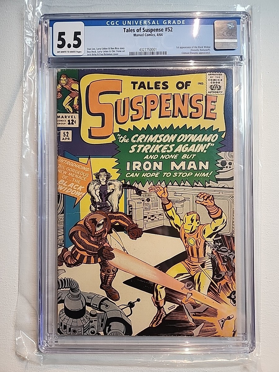 Tales of Suspense #52 CGC 5.5 - 1st BLACK WIDOW | eBay