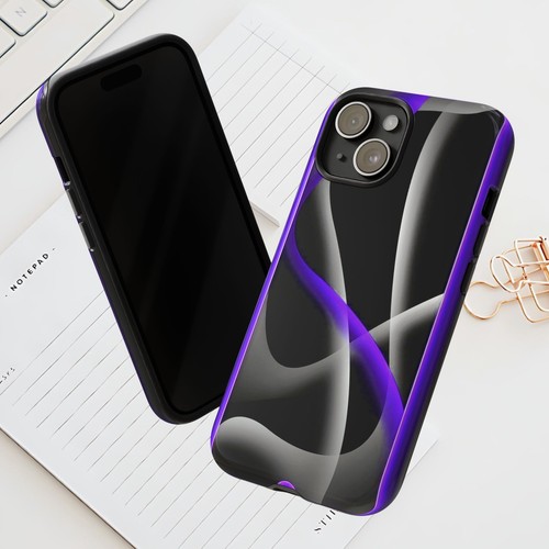 Purple and Gray Tough Case for iPhones, Galaxy Phones and Google Pixel - Picture 38 of 245