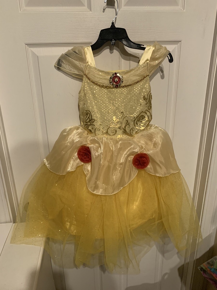 belle gold dress costume Premium Disney Belle Women's Costume Dress | Disney Costumes | Adult | Womens | M | Orange