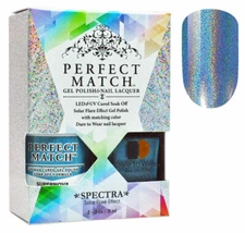 LeChat Perfect Match Spectra Soak off Gel + Nail Lacquer #SPMS06 Supernova