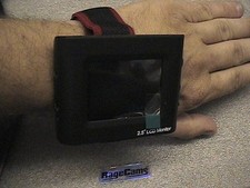 2.5"CCTV CAMERA TESTER WRIST ARM MOUNTED LCD TFT TEST MONITOR BATTERY CHARGER