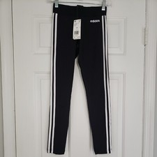 NWT Adidas 3S 3 Stripes Fitted Tights Normal Length Women's XS New