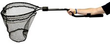 YakAttack Leverage Landing Net - 20" x 21" Hoop, 46" Long w/ Foam Extension