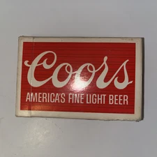 VINTAGE 1979 COORS BEER PLAYING CARDS FROM THE US PLAYING CARD CO.