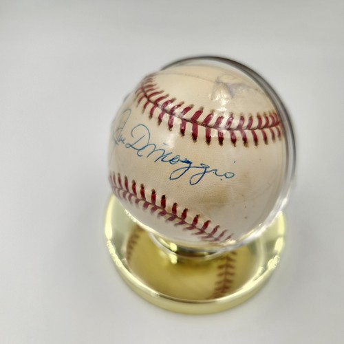 Joe DiMaggio Signed Ball Autographed Rawlings Baseball - Picture 6 of 10