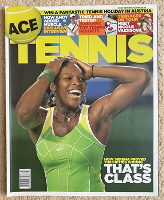 Ace Tennis Magazine Australian Open 2007 Serena Williams