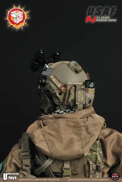 1:6 Soldier Story Multicam Casco Batería Bolsa 12" GI Joe DamToys Dragon Foto 3 de 4