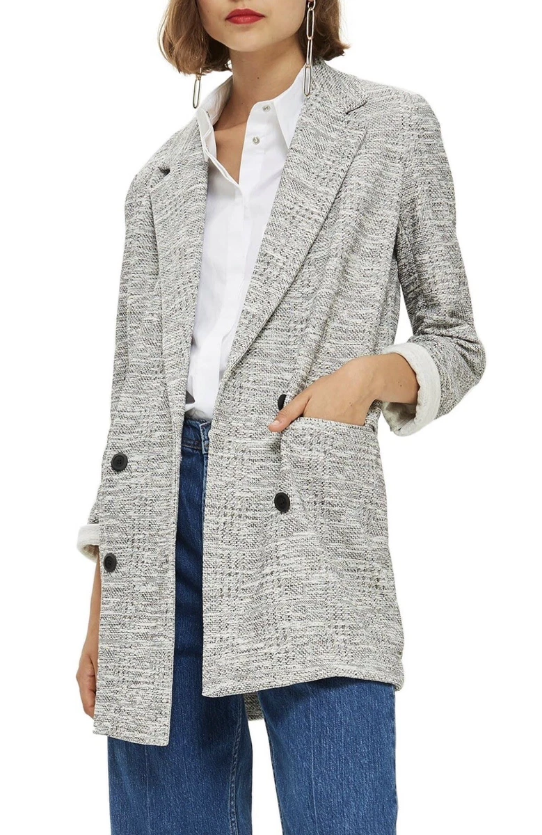 Topshop top grey jacket