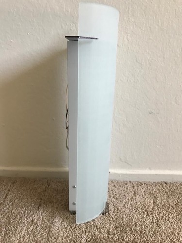 Contemporary 1-Light Wall Sconce (100W bulb included) Dimmable Chrome finish - Picture 7 of 9