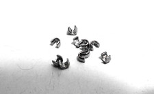 #5 Nickel Zipper Top Stops Pack of 10 New!