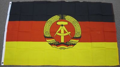 3X5 OSTDEUTSCHE FLAGGE DEUTSCHDEMOKRATISCH DDR NEU F122