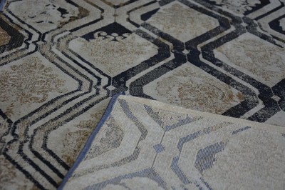 Best-Carpets JASMIN Hall Runner - Soft Thick Polypropylene, Antique Persian Design, Any Size (80-120cm Width), Blue