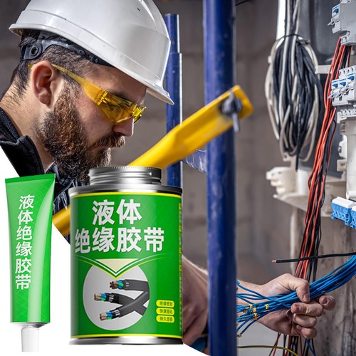 NEW Waterproof Liquid Electrical Tape Insulating Tape Rubber Liquid Insulation - Picture 9 of 17