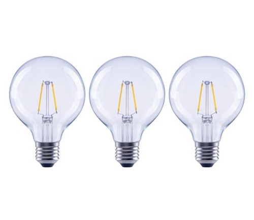 Ecosmart G25 LED 25w 1006265460 daylight bulbs 3pk - Picture 3 of 5