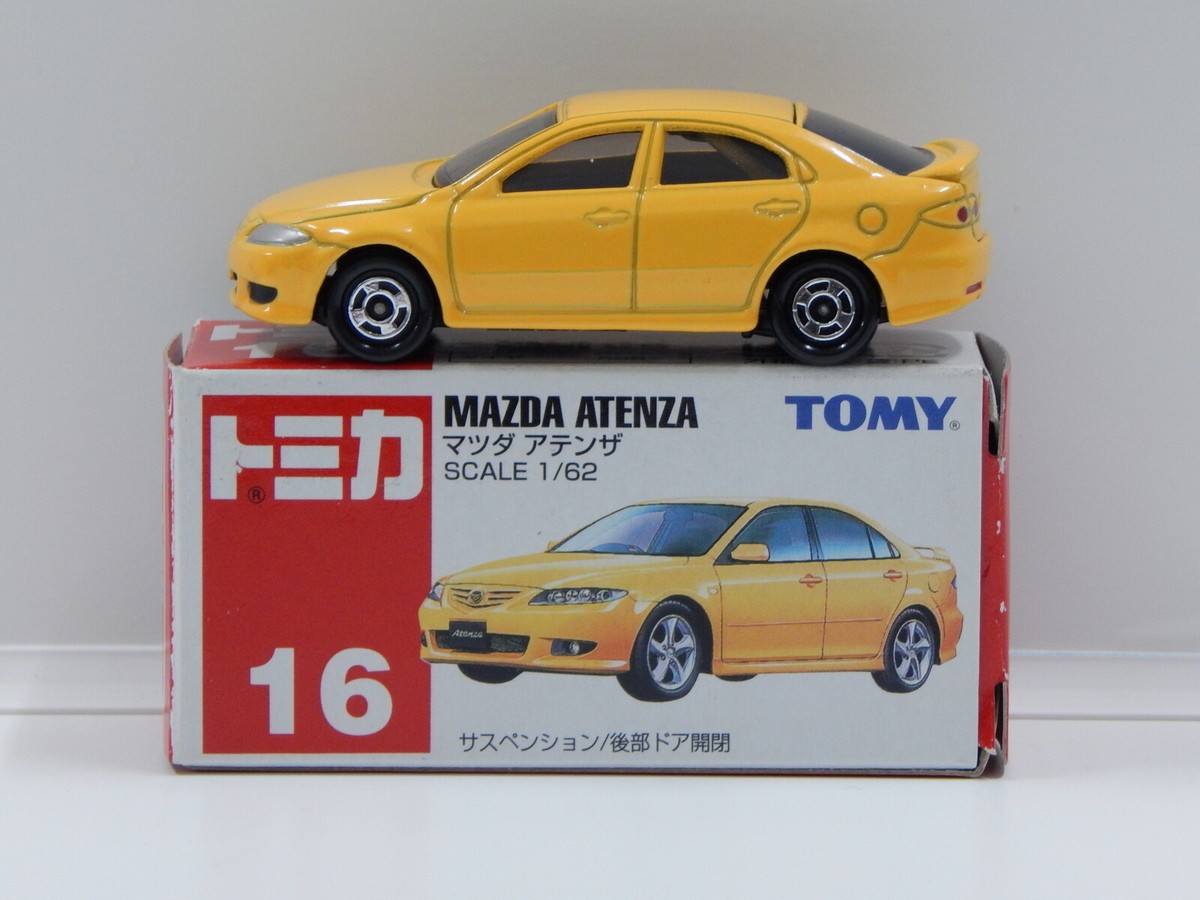 1:62 Mazda Atenza (Yellow) Made in China Tomica 16 | eBay