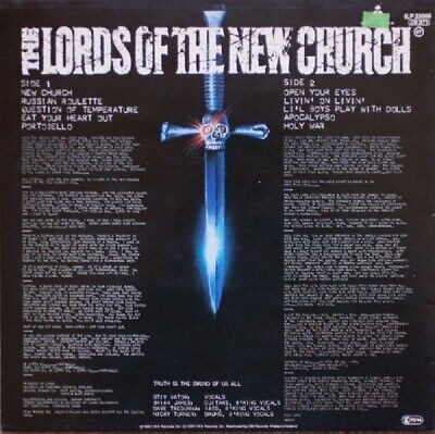 Lords of the New Church 1st Original 1982 Holland Lp no Lords of the New Church 1st Original 1982 Holland Lp no