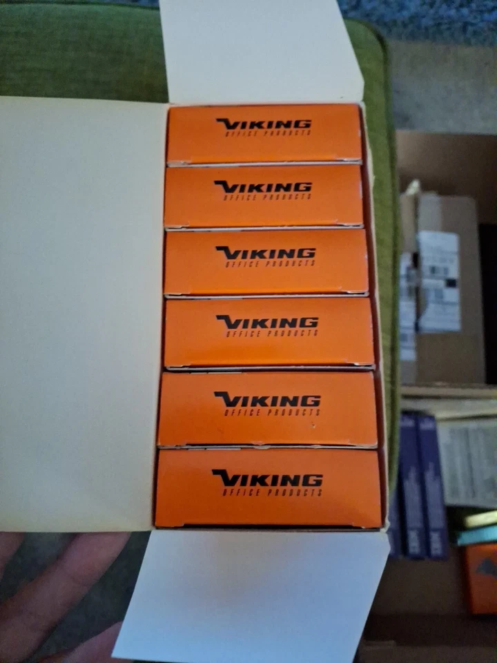 Box of 6 Viking High Yield Correctable Ribbons For IBM Selectric II Typewriter - Image 2 of 2