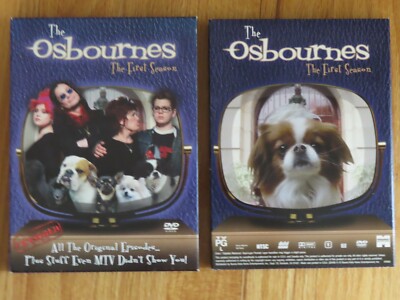 The Osbournes The First Season 2 DVD Set MTV OZZY OSBOURNE