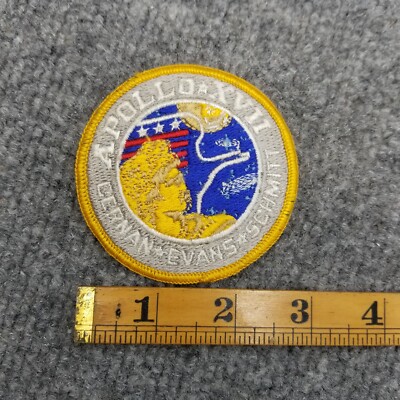 NASA Patch APOLLO 17 XVII Moon Lunar Mission