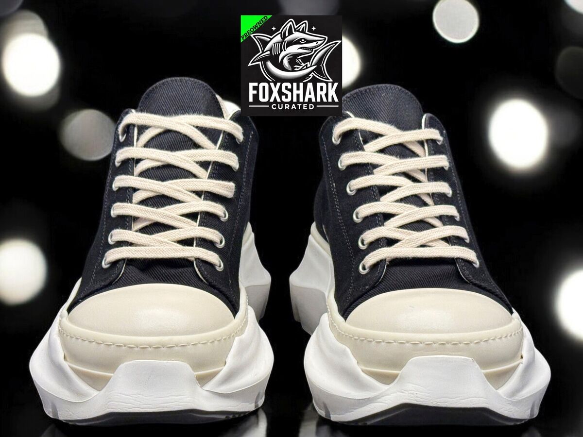 Size 9M (42) Rick Owens DRKSHDW Abstract Low 43149 Preowned Size 9M (42) Rick Owens DRKSHDW Abstract Low 43149 Preowned