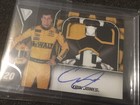 Erik Jones Autographed Triple Race Used Relic Card — photo 1