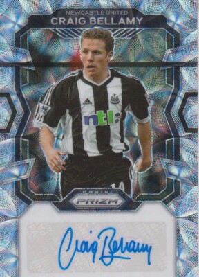 23-24 Panini Prizm English Premier League Signatures Prizms Choice Craig Bellamy