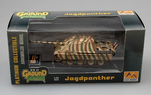 Easy Model 1/72 Germany Jagdpanther -Germany Army 1945 Plastic Tank Model #36240 - Picture 5 of 5