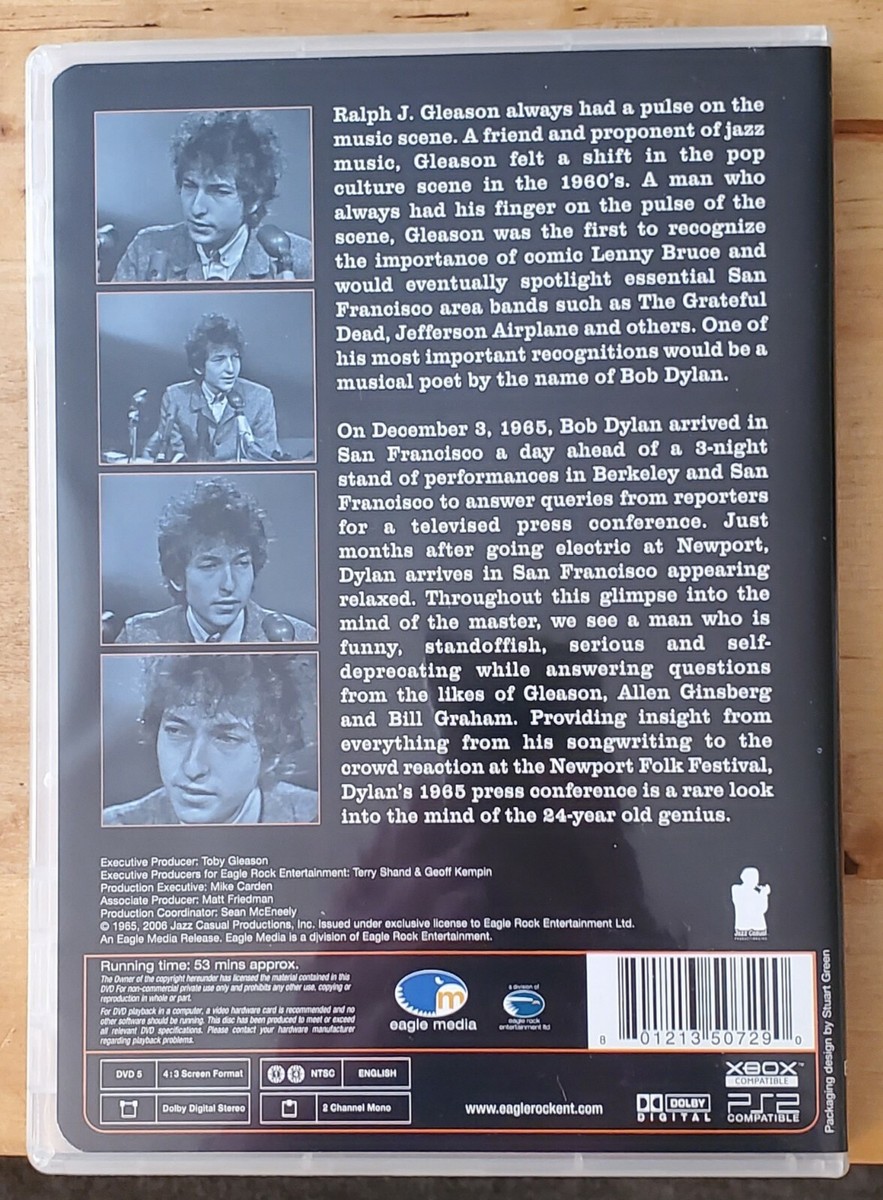 その他 Dylan Speaks the 1965 Press Co [DVD] Dylan Speaks: The Legendary 1965 Press Conference in San
