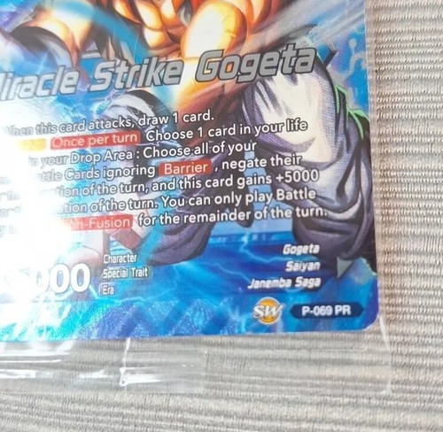 Dragon Ball Super Promo Karte 2er Set Broly & Gogeta P-068 & P-069 Neu Versiegelt - Bild 12 von 18