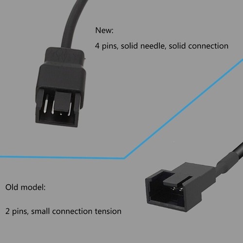 New DC5521 Power Adapter To 12V Computer Chassis Line 5.5x2.1mm to 4pin Chassis - Afbeelding 7 van 8