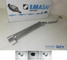 IMASAF Auspuff Mitteltopf + Anbauteile für Opel Astra H Twin Top 1.6 2005-