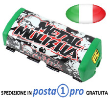 PARACOLPI MANUBRIO METAL MULISHA VERDE, SALSICCIOTTO, COPRIMANUBRIO, PROTEZIONE