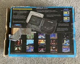 Sega CD Console Model 2 MK-4102 With Box & Manual Untested