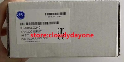 New In Box GE Fanuc IC200ALG240 ANALOG INPUT 16BIT VOLT/CURR ISO 8CH