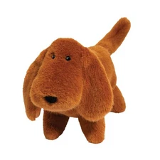 Douglas Toys Dale Dachshund Dog Muzzle Plush Stuffed Animal Toy, 7" long