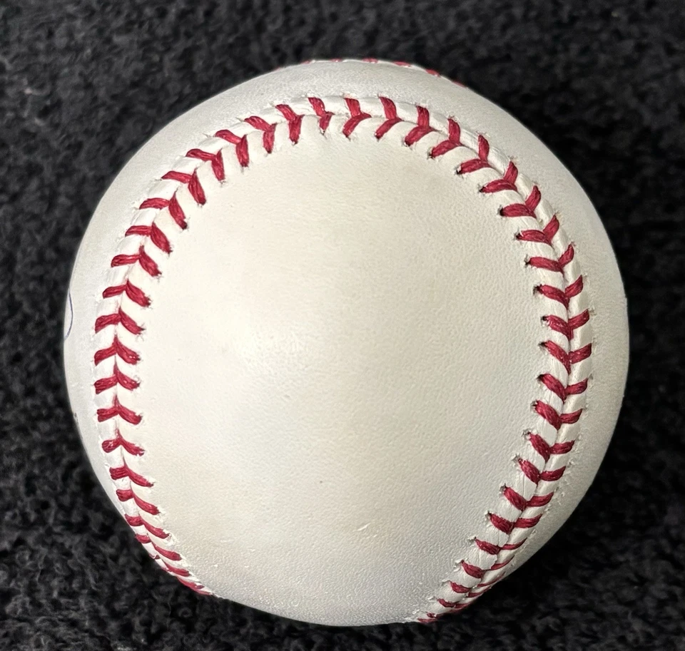 Cole Hamels #35 autografado 2008 World Series beisebol autenticação MLB assinado - Imagem 4 de 4