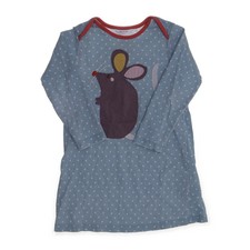 Baby Boden, Kleid, Größe: 98, Blau/Weiß/Mehrfarbig, Baumwolle, Sonstiges #nnN