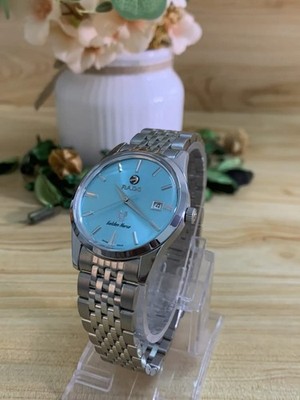 Rado Golden Horse Automatic Men's  Sky Blue Dial Stainless Steel Wristwatch