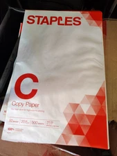 Staples 11 in x 17 in Copy Paper - White (‎512215)