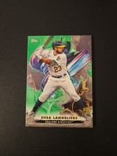 2023 Topps Inception - Shea Langeliers #64 Inception Green Parallel (RC)