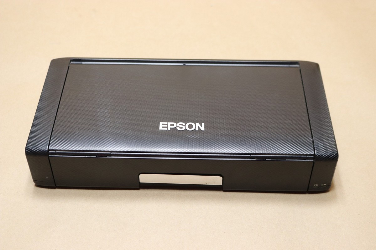 エプソン EPSON ビジネス A4モバイルプリンター WF-100 ブラック Epson WF-100 B581A Portable Wireless Mobile Printer No A/C Power