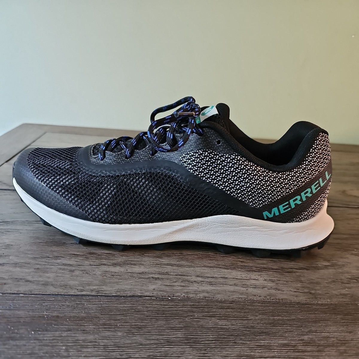 Women's Merrell MTL Skyfire Trail Shoe Black Mesh/TPU Size 9 J066112 View 3