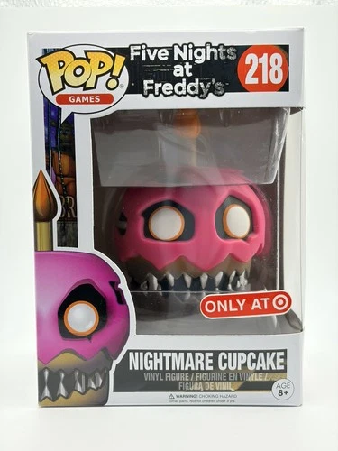 Funko Pop! Vinyl Five Nights Freddy's Nightmare Cupcake 218 Target W/Protector