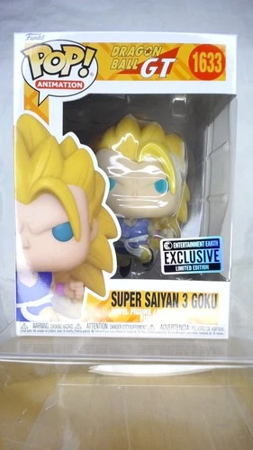 Funko Pop! : Dragon Ball - Super Saiyan 3 Goku #1633 EE Exclusive LE