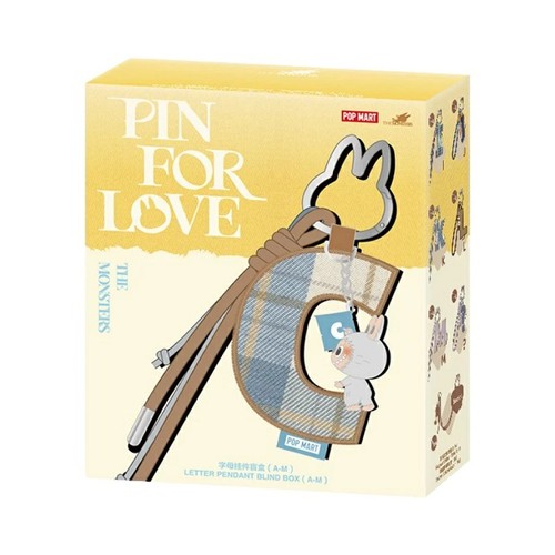 POP MART Labubu Los Monstruos Pin para Carta de Amor Colgante Caja Ciega (A-M) Nuevo - Imagen 3 de 9