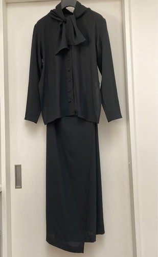 Reconstructed One Piece Atsuro Tayama Comme Des Garcons Black US S Used F/S - Picture 1 of 9