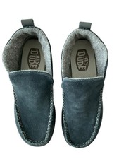 Hey Dude Women  s Denny Suede Slip-On Boots NWOT Gray Size 6